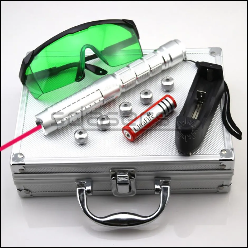 Shadowlasers RQ9 High Power Verstelbare Focus 650nm Rode Laser Pointer