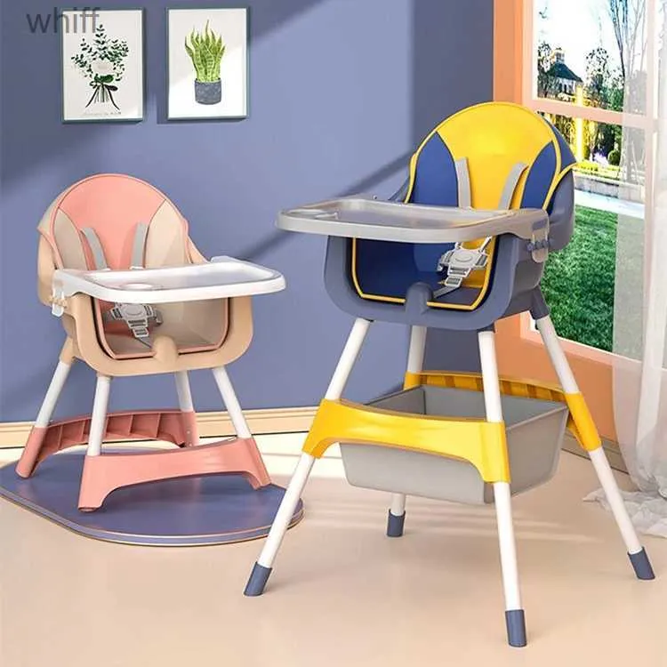 Chaises de salle à manger sièges vente en gros série bébé haute qualité 3 en 1 chaise haute de salle à manger multifonctionnelle pliable alimentation pour bébé chaise haute L231014