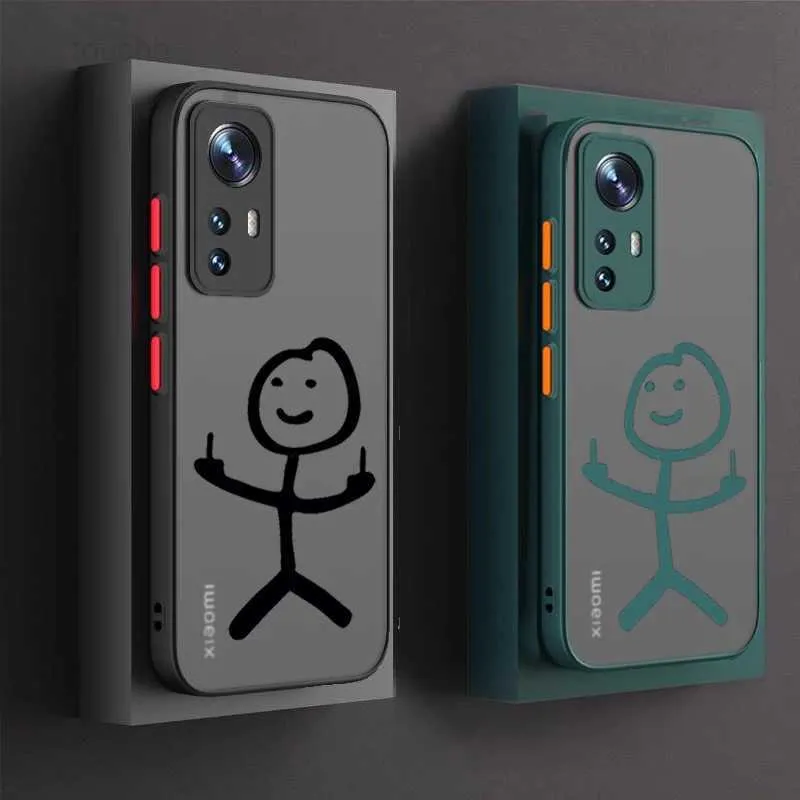 Mobiltelefonfodral för POCO F5 X3 X5 Pro Case Cartoon Matchman Cover för MI 12T 11T 11 13 Lite Redmi Note 12 Turbo 11s 9 10 Pro Plus 10S 9S L230823