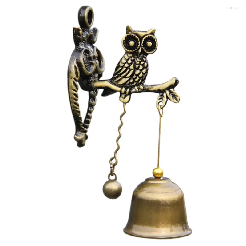 Decorative Figurines Hanging Ornament Decor Outdoor Retro Doorbell Wind Chime Bells Chimes Pendant Wall-mounted