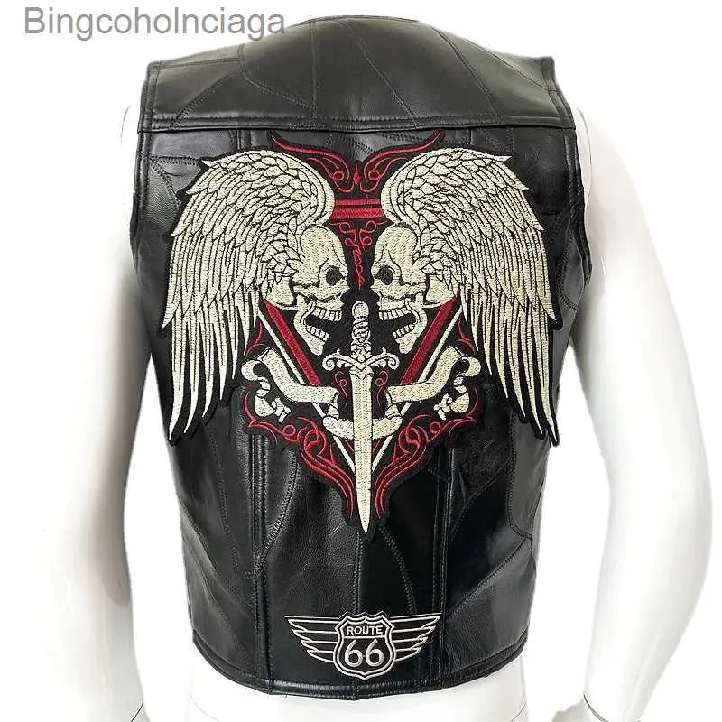 Fashion Boutique Punk Locomotive Slim Harley Leather Men's Jacket Fashion Boutique Punk Locomotive Slim Harley Leather Men's Jacket
