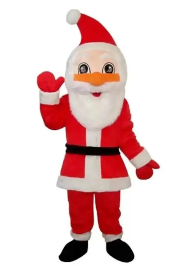 Festive Santa Costume Set For Unisex Adults Festive Mascot Dress