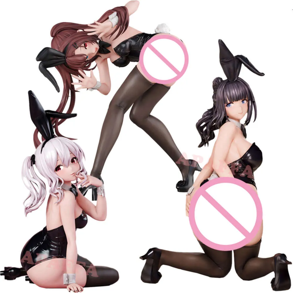 Parmak Oyuncaklar 19cm Bull Fots Japonya Rhea/Cheryl/Tartlet Bunny Seksi Anime Kız Figür Hentai Insight Action Figür Yetişkin Model Bebek Oyuncaklar Hediyeler