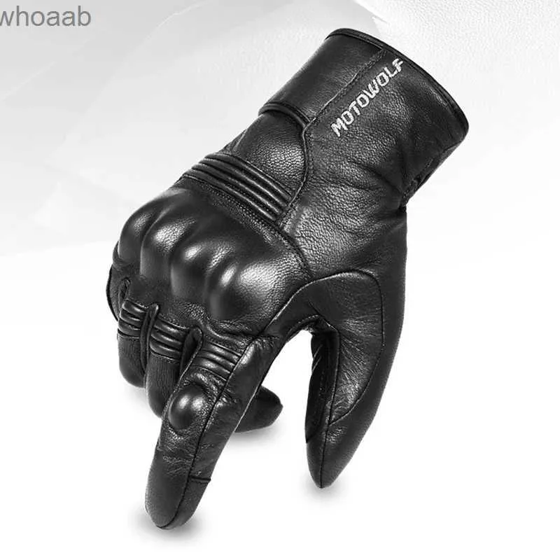 Mens Waterproof Leather Leather Five Finger Shoes Motorcycle Gloves Warm  Winter Thermal Guantes Moto Invierno Hombre Impermeable Moto Hiver 2023  From Yyds_5store, $19.63