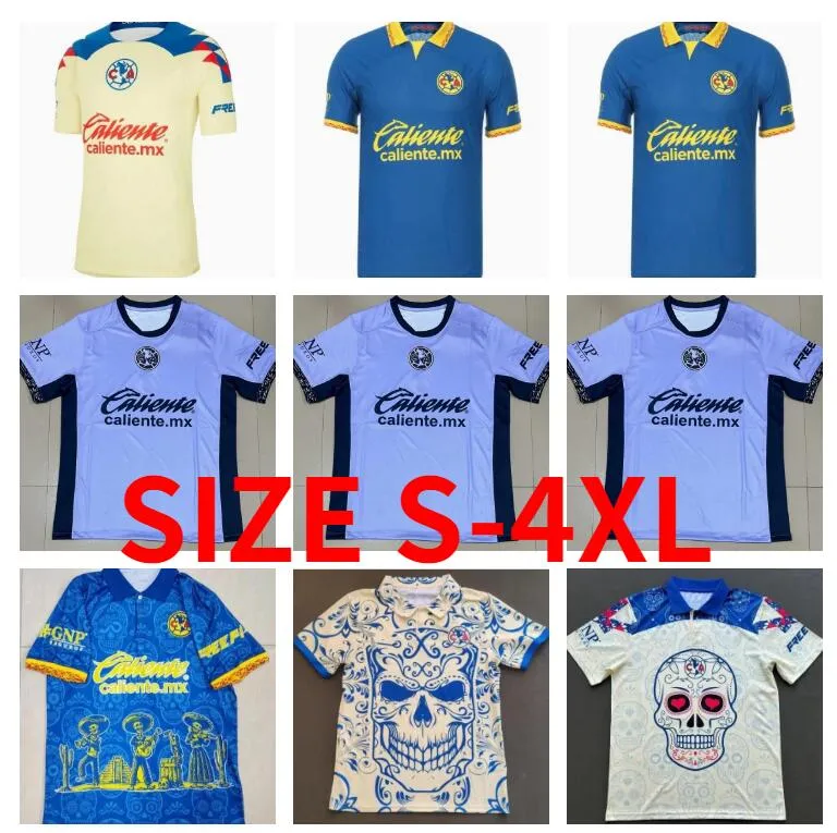 حجم XXXL 4XL 23 24 LIGA MX Club America Soccer Jerseys R.Martinez J.Quinones D.Valdes G.OCHOA GIOVANI FIDALGO M.LALEUN A.ZENDEJAS 2023 2024 FOUCKING SHIRT