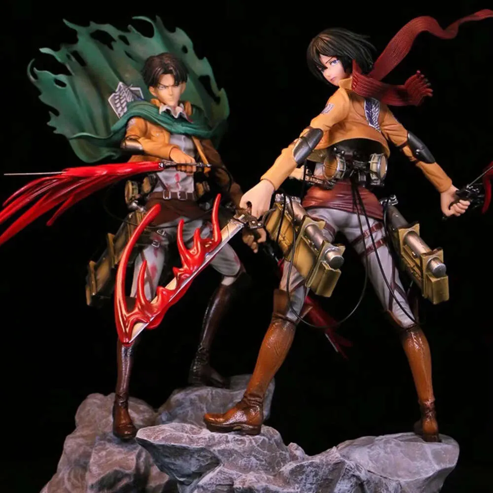 Figurine de mobilité 3D Attaque sur Titan Mikasa Burundi