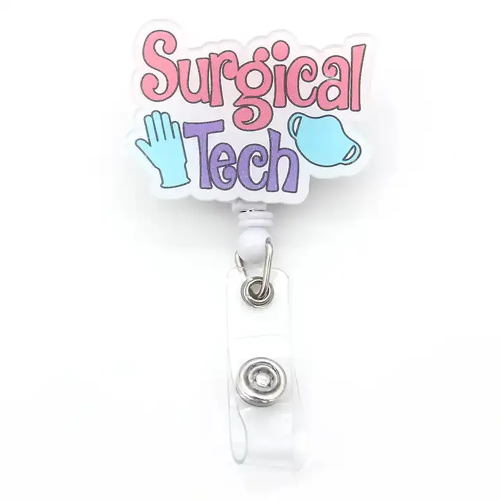Custom Acrylic Medical Nurse Badge Reel Hospital Office Worker Gifts Badge  Holder Daily Decoration Nurse Accessories From Fashion883, $21.4