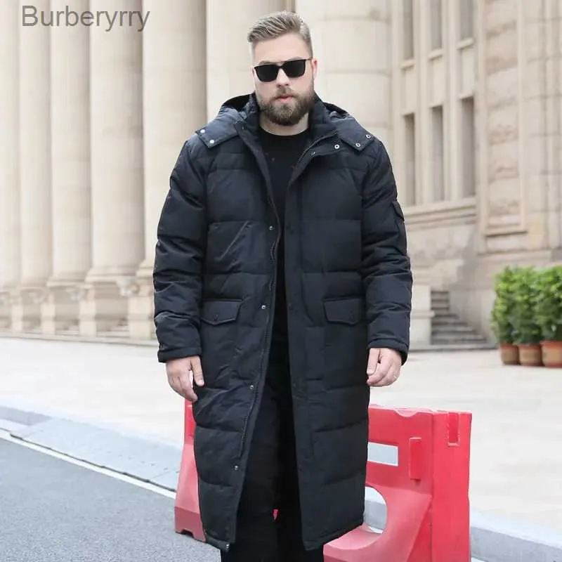 Mejor Precio En A Granel Parkas Pour Hommes Extra Long Hiver Blanc