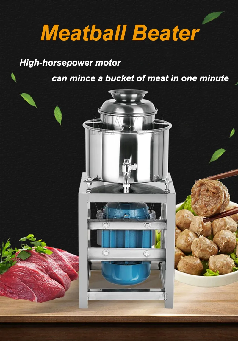 Commercial Meatball Maker: 220V Stainless Steel Automatic Meatball ...