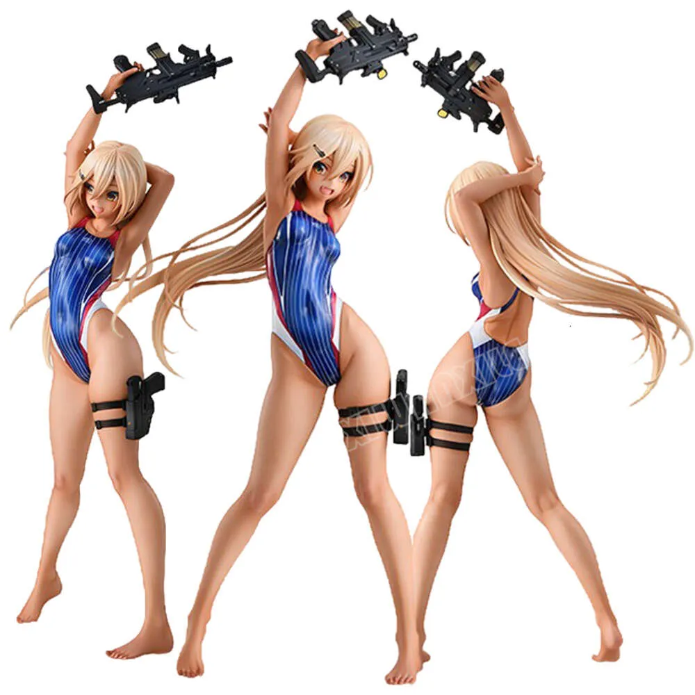 Brinquedos de dedo 28cm Braços Nota Kouhai-chan Sexy Girl Anime Figura Kouhai-chan do Clube de Natação Figura de Ação Adulto Modelo Boneca Brinquedos Presentes