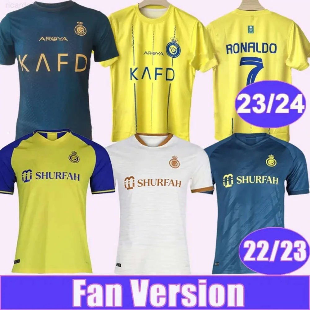 Cristiano Ronaldo Sadio Mane Saudi al Nassr 22 23 24 koszulka piłkarska Anderson Talisca Otavio Abdullah al Khaibari Sultan al-Ghannam Abdulrahman Ghareeb Kid Kit Away Away Kit