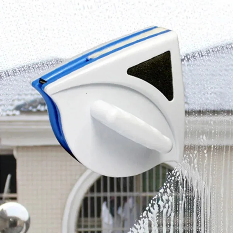 Svampar skurar kuddar magnetiska fönsterrengörare för tvätt av fönster tvättar hemmagnet hushåll torkar rengöringsverktygsglas 231013