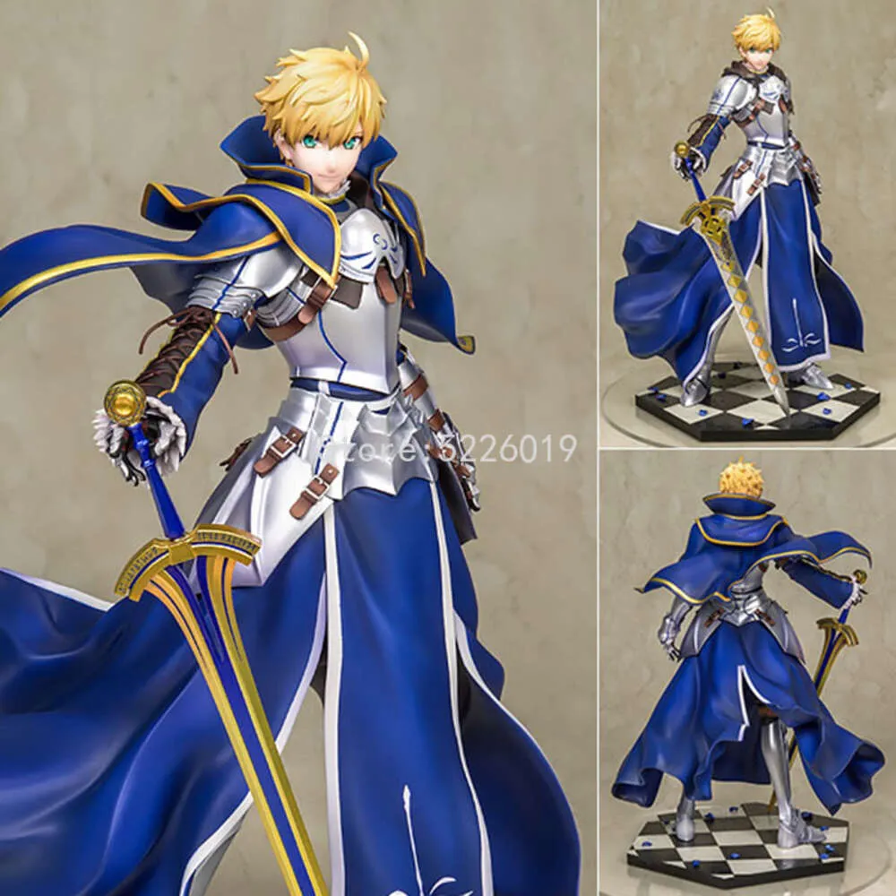 Brinquedos de dedo 24cm alter altair destino/grande ordem anime figura sabre arthur pendragon figura de ação sabre protótipo estatueta brinquedos colecionáveis