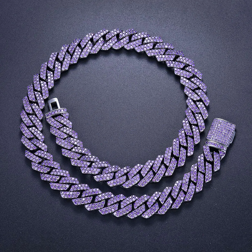 Purple diamond sale chain