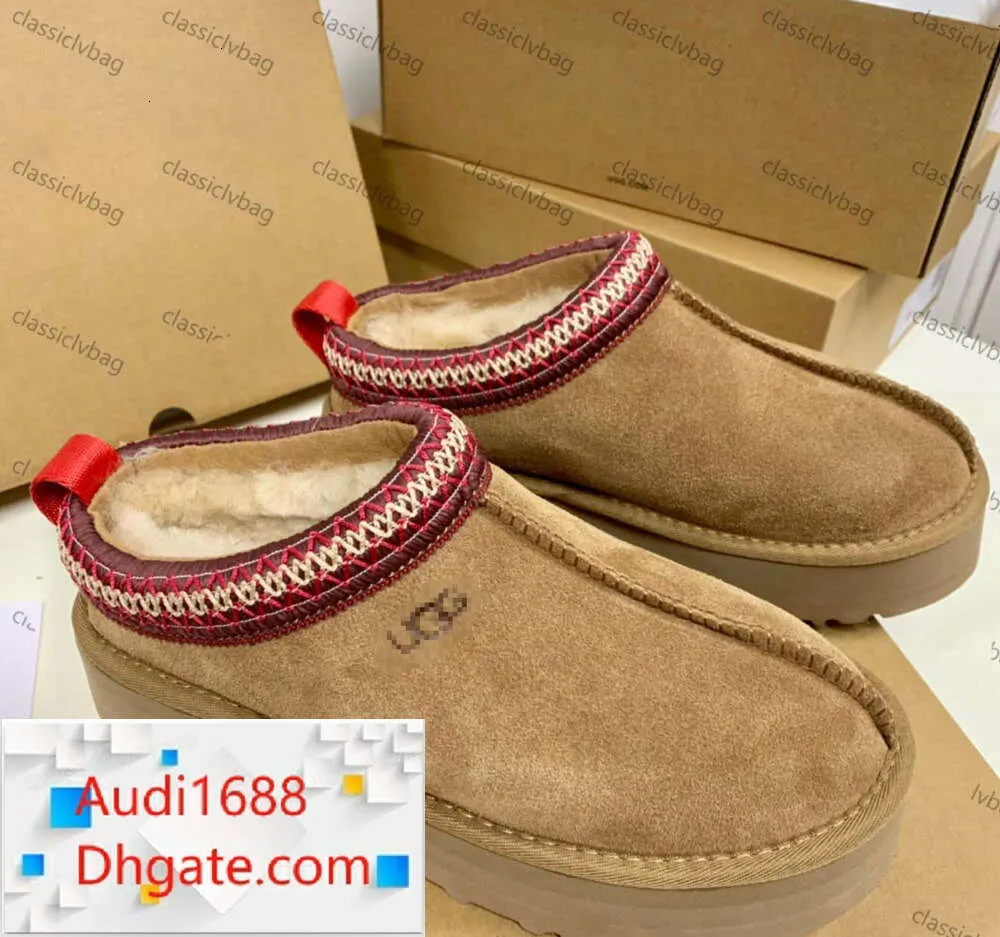 Tasman Pantoufles En Fourrure De Châtaigne Diapositives En Peau De Mouton Shearling Tazz Nouvelles Mules Femmes Hommes Ultra Mini Plateforme Botte Chaussures À Enfiler En Daim Confort Supérieur Automne Hiver uggsity 01fg6