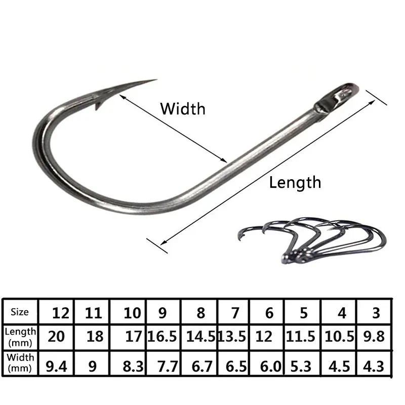 Fishing Hooks Fishing Hook Set High Carbon Steel Barbed Fishhooks For  Saltwater Freshwater Fishing Accessories 231013 From Hui09, $10.15