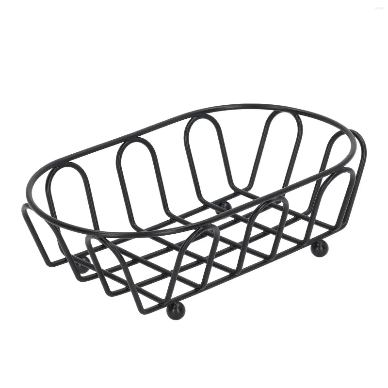Plates Fries Basket Grade Sturdy Widely Used Easy Cleaning Stainless Steel French Fry Holder For Family Gathering Restaurant