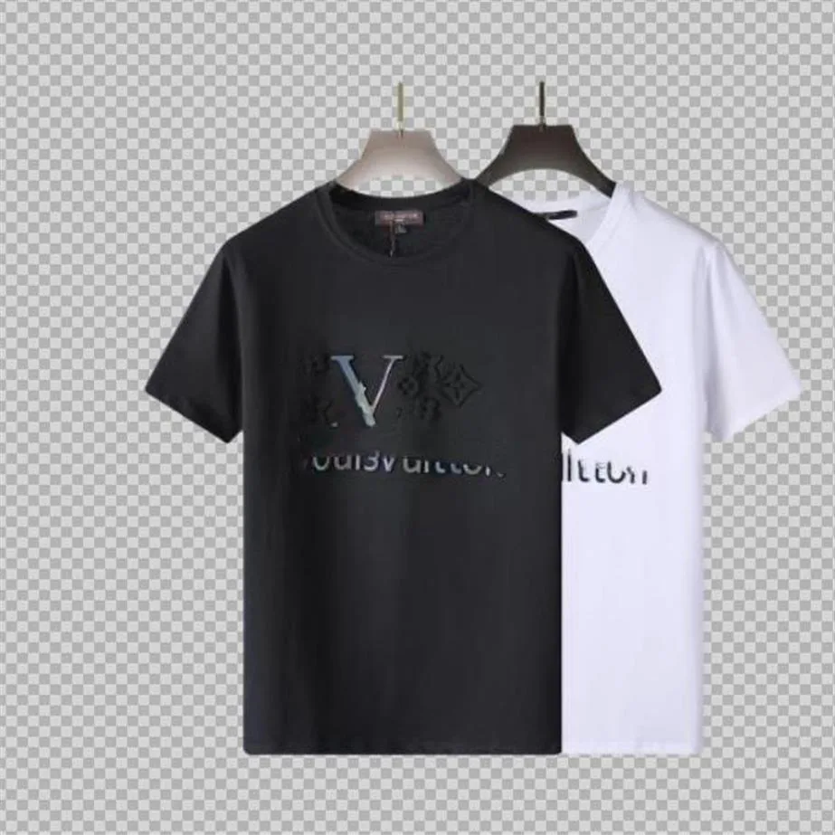 Designer Mens Tee Tshirt Summer Short Sleeve Top European American Popular Printing T-shirt Men Kvinnor Par Högkvalitativa skjortor 2548