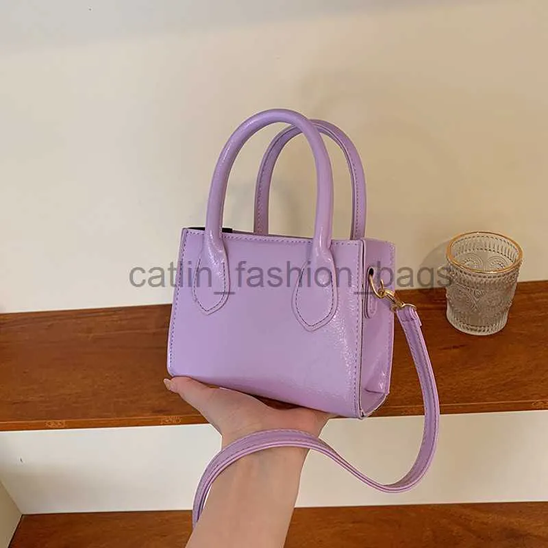 Cross Body Popular Bag 2023 Ny populär färghandväskekonst Simple Shoulder Crossbody Women's Bagcatlin_fashion_bags