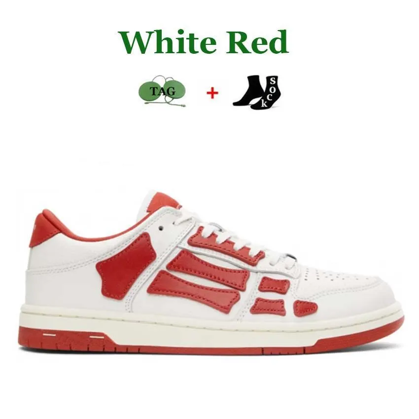 LVSE Chaussures Designer Chaussures Fashion Chaussures Squelette Bones Runner Top Top Low Skel Skeleton Femmes Men Luxury Bleu rouge blanc noir Green Green Green Original 35-46 279