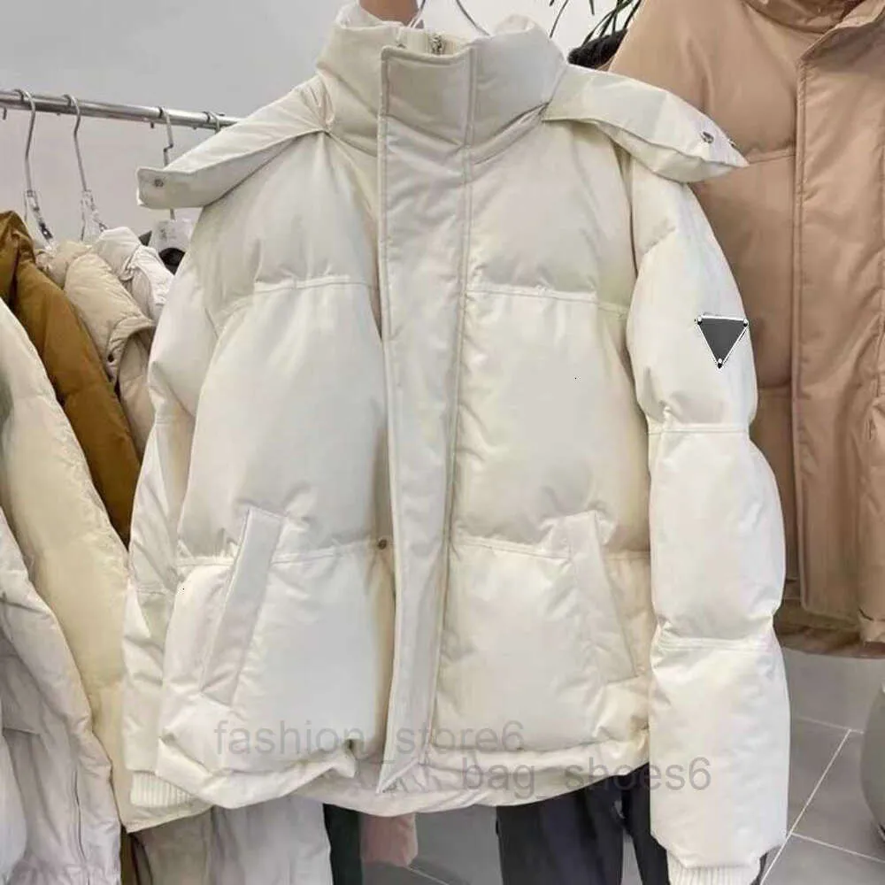 Fall And Winter Women's Hooded Detachable Hat Down Jacket Short Front And Long Back Fashion Version Duck Down Filling Comfortable And Warm. CC