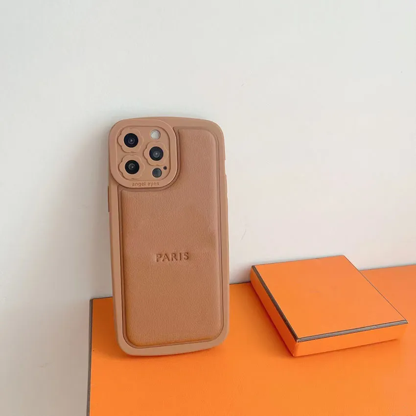 İPhone 15 Paris için Tasarımcı Telefon Kılıfı 14 13 12 11 PRO XS XR X 8 7 Orijinal Kutu Paketi ile Kapak Tam Koruyucu