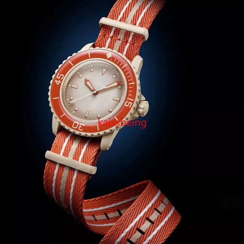 2023 Ocean Watch Bioceramic Reloj para hombre Relojes de cuarzo automáticos Reloj de función completa de alta calidad Relojes de movimiento de diseñador Relojes de pulsera de edición limitada