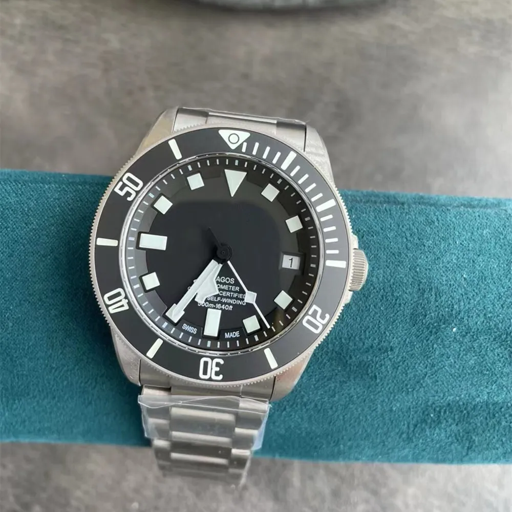 M25600 Pelagos 42mm Automatico orologio chiusura auto regolare in titanio Crystal Sapphire