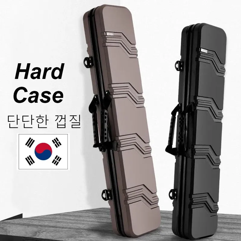 Portable Fishing Rod Case in ABS - Hard Cover, 70cm to 130cm Sizes,  Protective Fishing Gear Bag