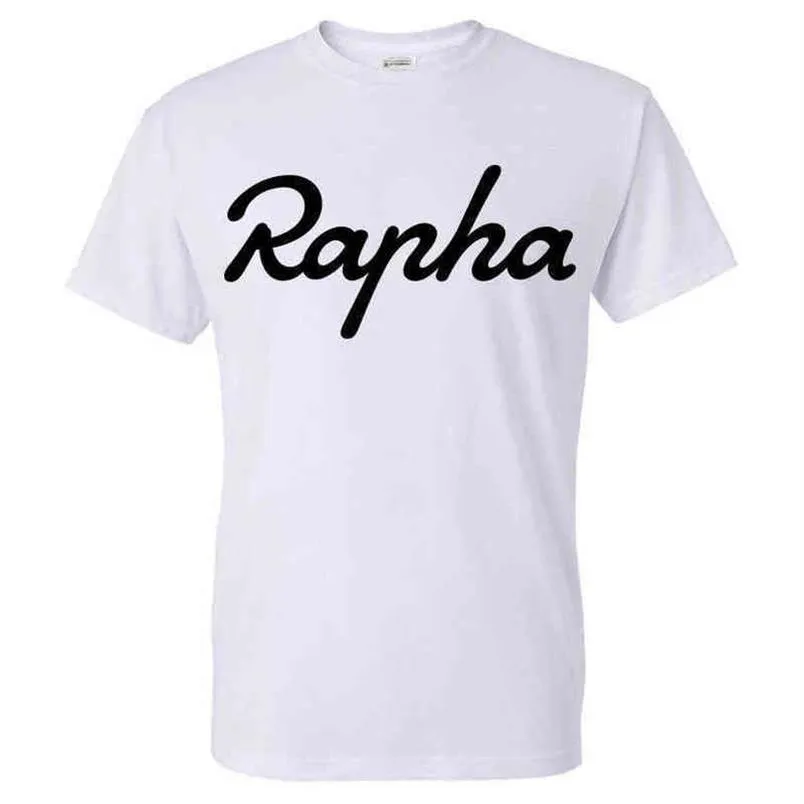 2020 été mode couleur unie drôle Rapha motif imprimé Streetwear hommes femmes Sport décontracté coton chemise H220812239x