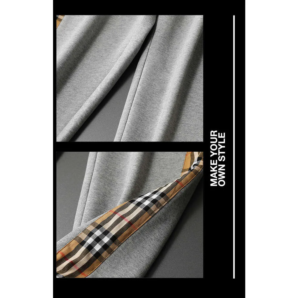 Burberry Designer Luxury Mens Casual Sweatpants Korean Youth