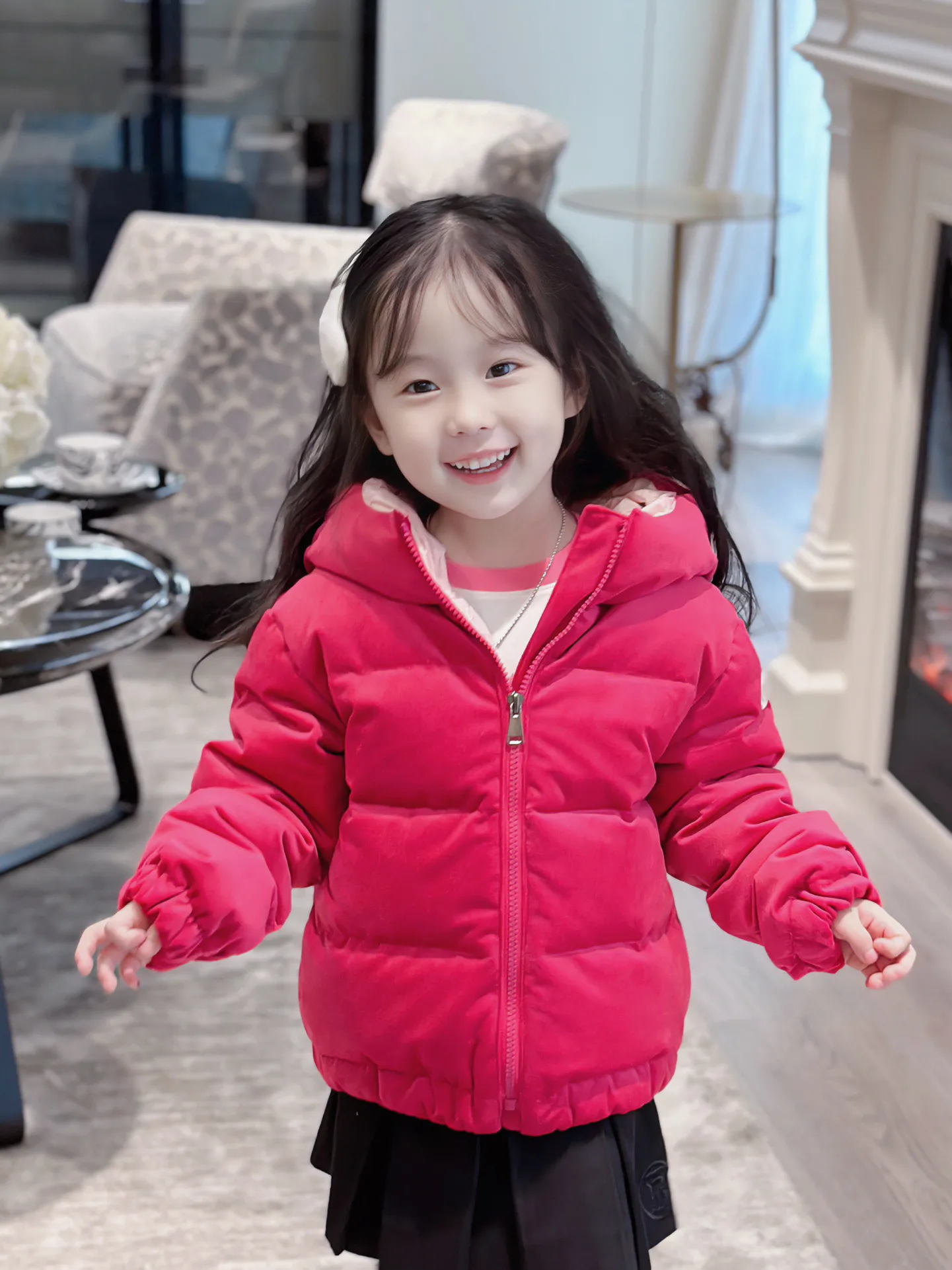 Kids duck down jacket online