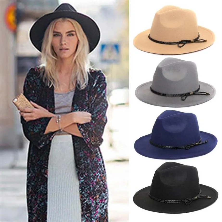 Stylowe retro top hat Wysokiej jakości materialne miękkie czapki dla kobiet projekt mody odpowiedni do plaży damskiej czapki sombreros de mu298c