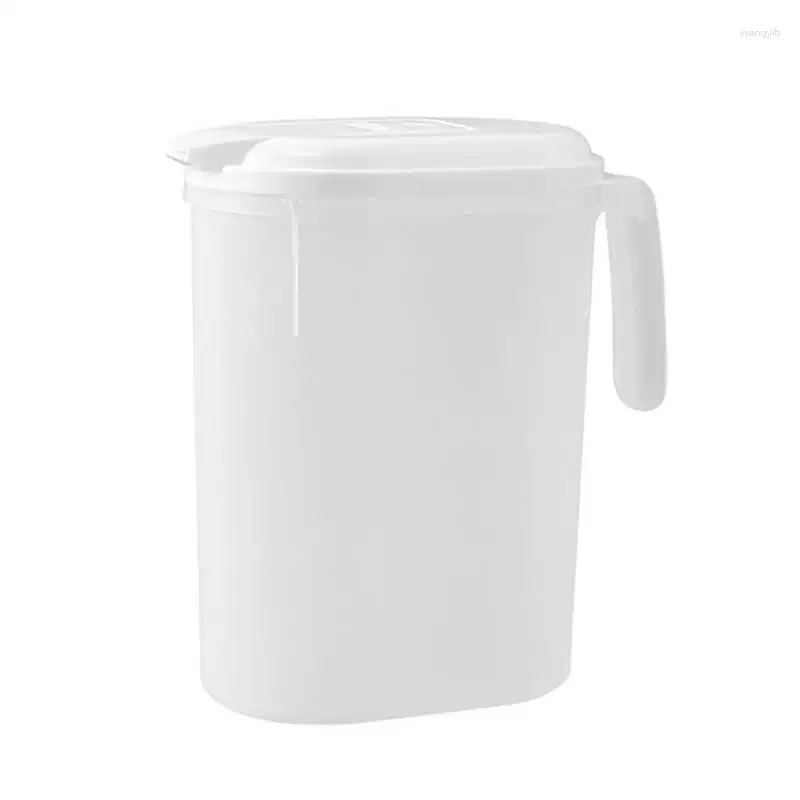 Dispensador de chaleira fria para garrafas de água, jarro de chá gelado com tampa, grande capacidade, 1,8l/2,5l, recipiente para bebidas de frutas