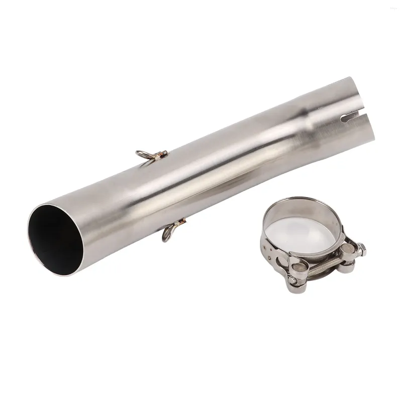 Mid Link Pipe Glossy Surface Stainless Steel Exhaust Middle Connector Hydroforming Tapered Tube For Modification