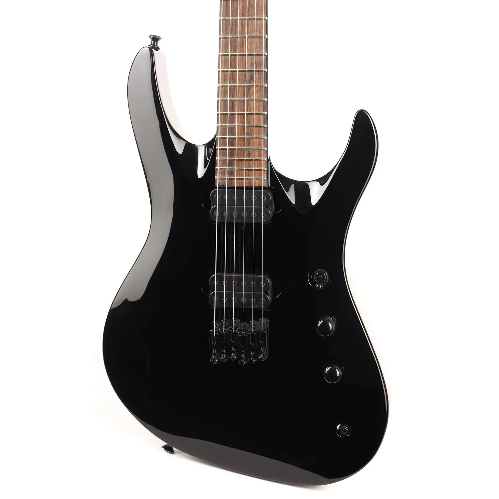 Pro Series Chris Broderick Signature Soloist HT6 Guitare électrique noir brillant comme sur les photos.