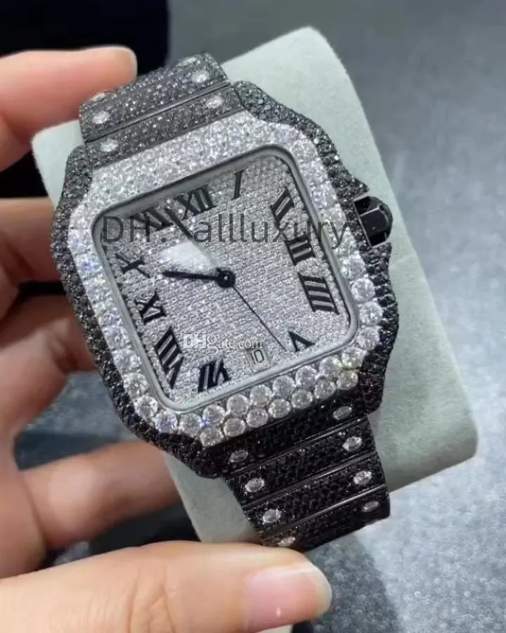 Luxusuhren Herrenuhr Designeruhren Hochwertige Uhrwerke Herrenuhren Moissanit-Uhr Iced Out-Uhr Diamantuhr Montre Automatische mechanische Uhr 136