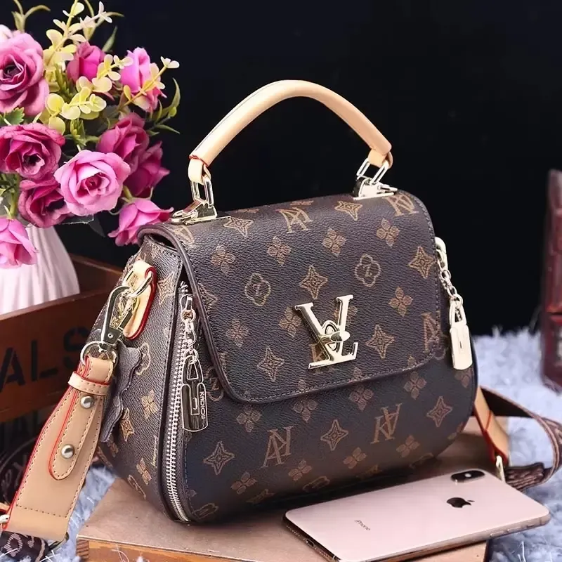 New Brand Fashion Retro Vintage Printed Casual Messenger Bag One