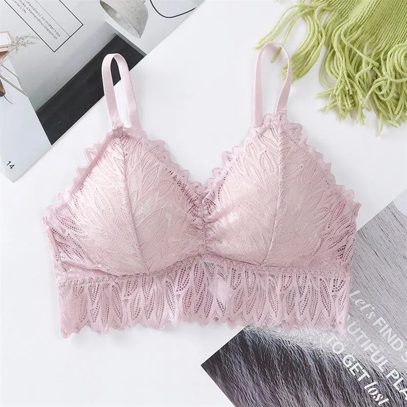 Rahat Fransız Dantel Braliette Kadınlar İçin Seksi İç Çamaşırı Sütyen Konforlu Kadın iç çamaşırı tel Bralette251D