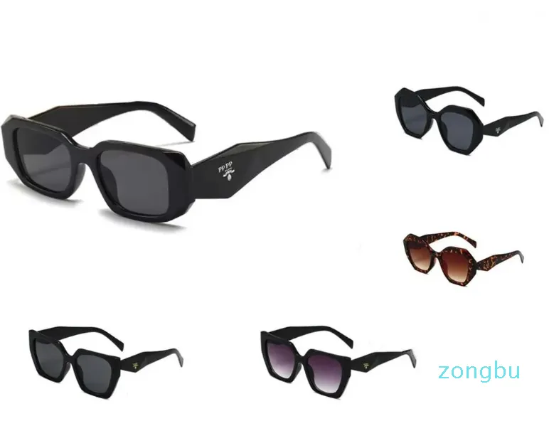 Lentes de vidrio UV de moda de doble puente hexagonal con estuche de cuero 2660, Gafas de sol para hombre y mujer 7 colores Firma triangular opcional