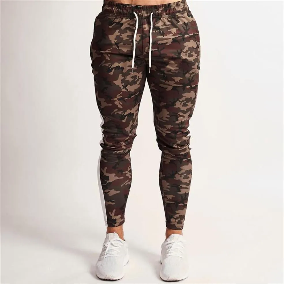 pants joggers men Camouflage sweatpants deporte fitness mens trousers casual skinny pantalon sport workout pencil pant350d