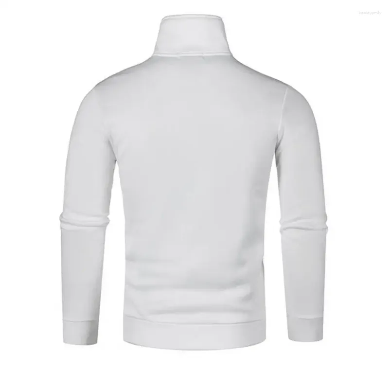 Herren Hoodies Anti-fouling Männer Pullover Stilvolle Bequeme Pullover Herbst Mit Halb Rollkragen Lose Fit Für Casual