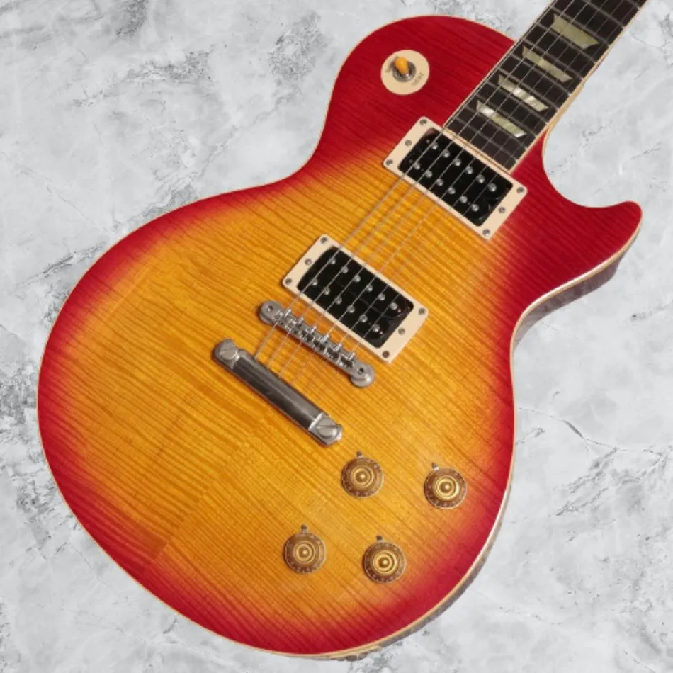 Les Classic Premium Plus Heritage Cherry Sunburst Electric Guitar