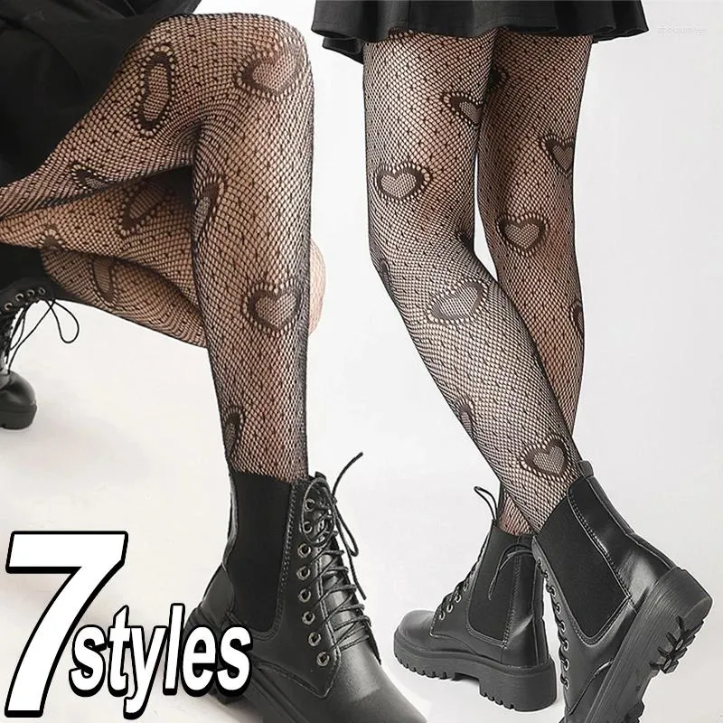 Women Socks Sexy Floral Lace Mesh Kawaii Japanese Girls Lolita Stockings Cute White Pantyhose Spring Summer Ultra-thin Transparent Hosier