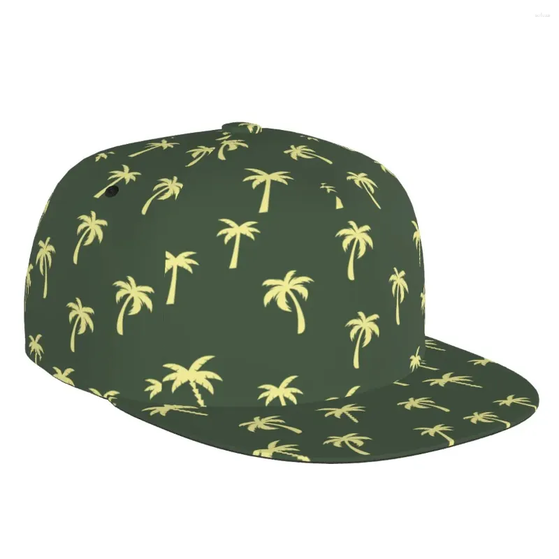 Czapki kulkowe drzewa kokosowe 3D nadruk baseball kapelusz słoneczny elegancki etniczny styl moda moda hip hop kobiety mężczyźni