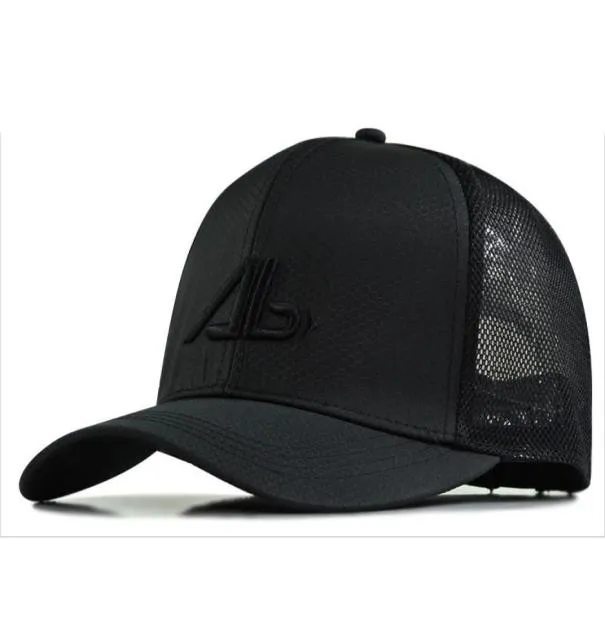 XXL 6268 cm grosse tête homme grande taille casquette de Baseball hommes été mince Polyester maille camionneur chapeau mâle 3d broderie Snapback chapeaux 2010197289082