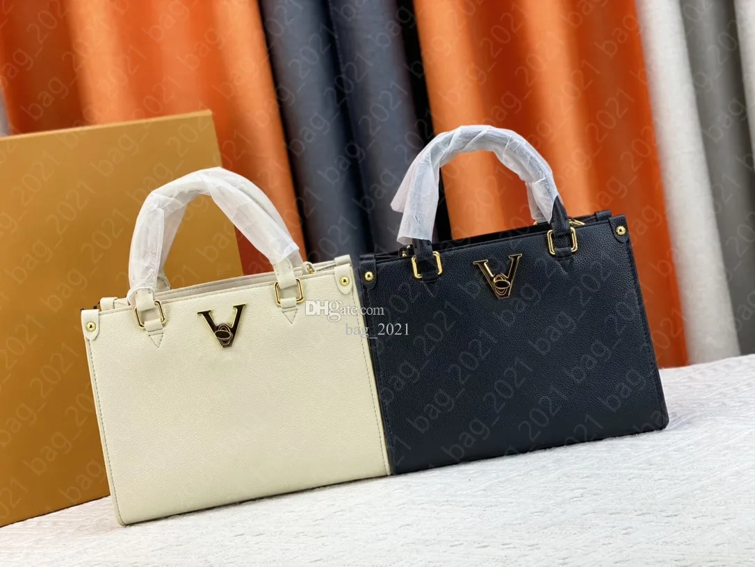 8A New Fashion Lock Go Borsa a mano in vera pelle Hanbag Designer Tote Bag Lady Borsa da pranzo in pelle di vacchetta Portafoglio moda Designer di lusso M22311