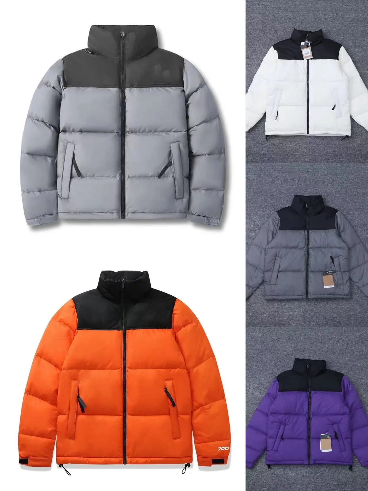 Men's and women's nocta winter warm jacket down jacket Fashionable multi color jacket L