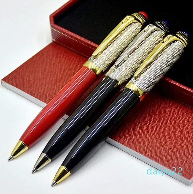 Черная автомобильная шариковая ручка, канцелярские принадлежности для административного офиса, роскошные ручки для записи, без коробки