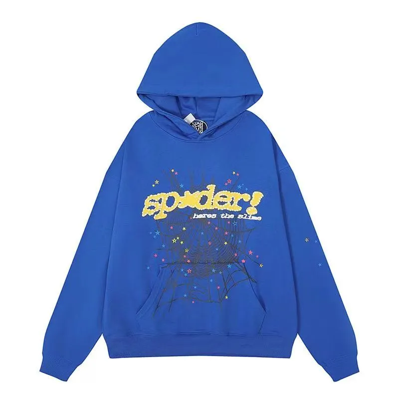 Spider Hoodie Pink Purple Young Thug Sp5der Tracksuit 555555 Men
